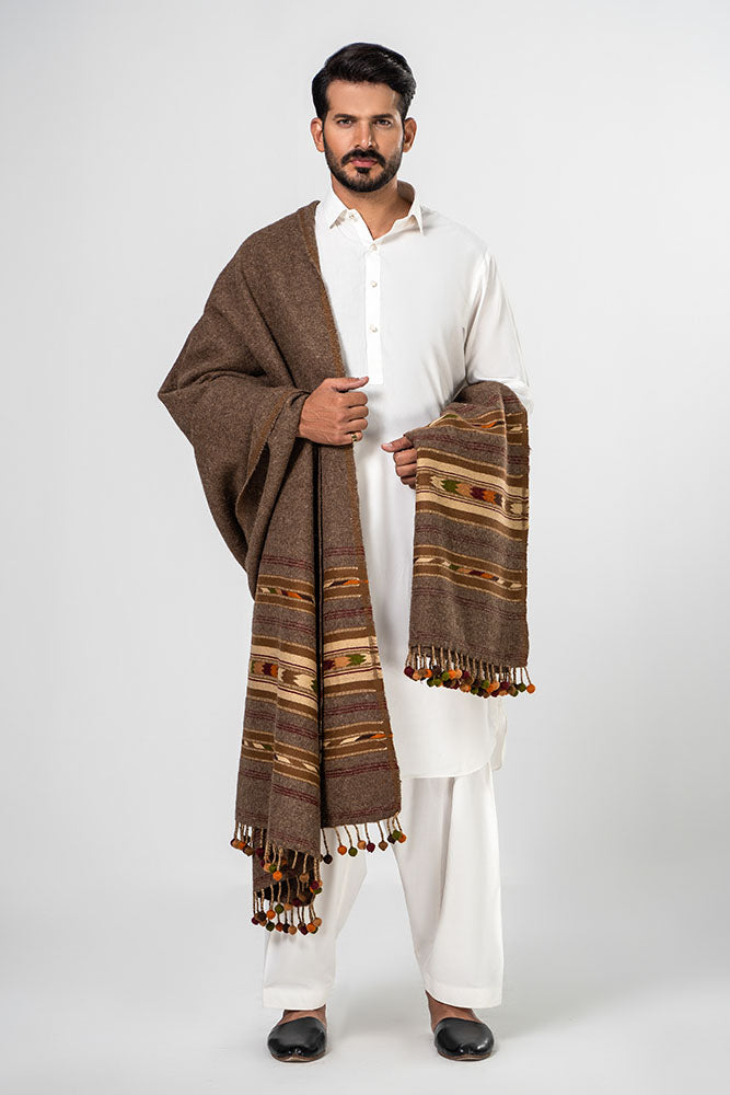 Nawab Bumbul Dark Shawl